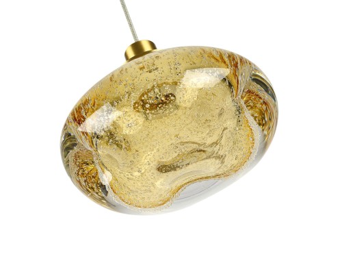 7042/4L L-VISION ODL25 413 Подвесной светильник янтарный/бронзов/металл/стекло IP20 LED 4W 3000K 220V MELA