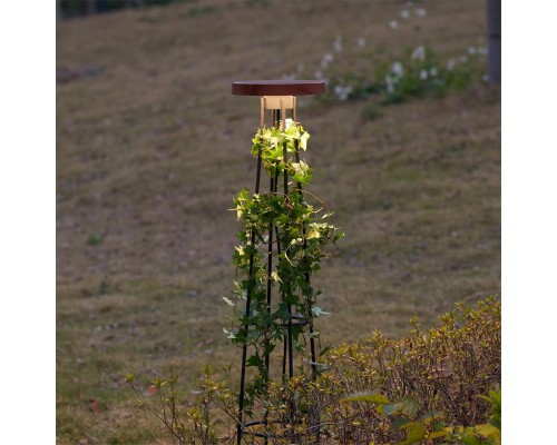 7108/15GL NATURE ODL26 Уличный встраиваемый в грунт светильник 940мм окраш. под дерево/металл IP65 LED 12W 278Лм 3000K 220-240V LIANA