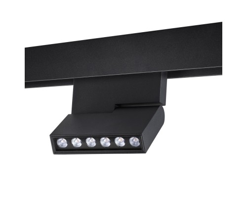 359494 SHINO NT24 138 черный Трековый низковольт. св-к диммир. со сменой цв.температуры, пульт ДУ/Tuya Smart Life IP20 LED 12W 48V 3000-6500K FLUM