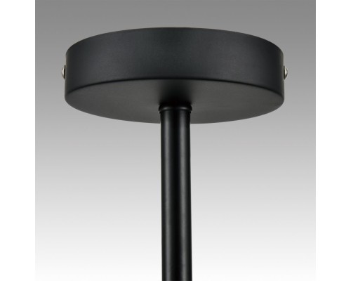 8059/4C COMFI LN24 черный, медь/дымчатый металл/стекло Люстра потолочная E27 4*60W 220V EMINA