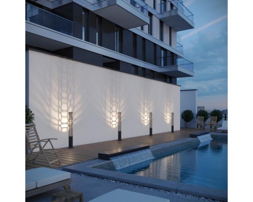 359538 STREET NT25 000 черный Светильник ландшафтный IP65 LED 9W 3000К 100-240V NETZ