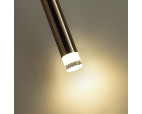 4374/3LA HIGHTECH ODL26 Подвесной светильник  золото/хрустальн. стекло/металл IP20 LED 3W 400Лм 3000K 220-240V FIANO