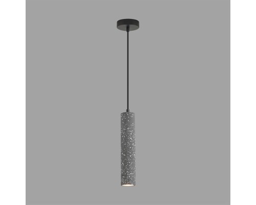 8354/1A SUSPENTIONI черный, металл/цемент Подвес GU10 LED 5W 220V SHAMAREL