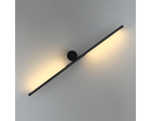 7103/14WL HIGHTECH ODL26 Настенный светильник  черный/металл IP20 LED 14W 1000Лм 3000K 120° 220V TEO