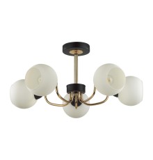 5642/5C COMFI LN23  черный, золотой Люстра потолочная E27 5*60W 220V BLISS