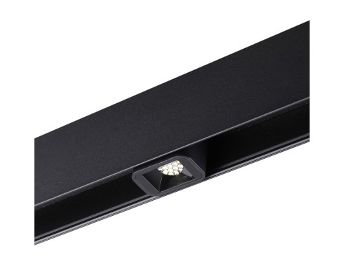 359513 SHINO NT24 128 черный Трековый светильник для низковольтного шинопровода IP20 LED 3W 48V 3000K 120Лм FLUM