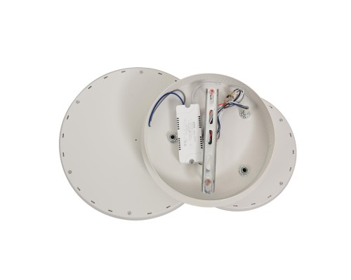 8380/45CL LEDIO LN белый, металл/акрил Умная люстра потолочная с ПДУ и голосовым управлением LED 45W 3000-6500К 220V ALIS SMART