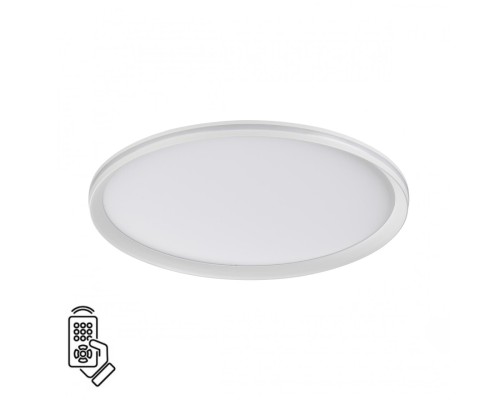 7749/80L MITRA LED SN Светильник металл/PMMA/белый LED 80Вт 3000-6000К D495 IP20 пульт ДУ BETA