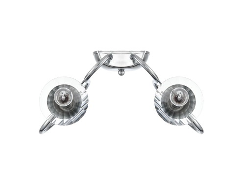 8032/2W CLASSI LN26 металл/хрусталь, хром/прозрачный Бра E14 2*40W 220V LAOKA