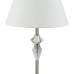 8274/1T CLASSI никель/белый/серый, металл/керамика/ткань Настольная лампа Е14 1*40W 220V VERMONT