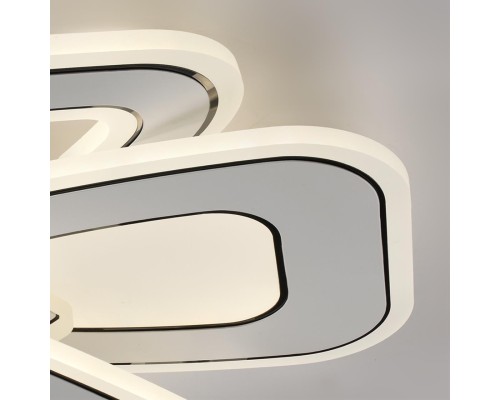 8015/160CL LEDIO LN25 белый, хром/белый металл/акрилл Потолочный светильник LED 160W 220V 3000-6000K JAZZ