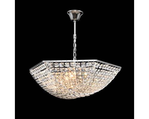 8377/5 NEOCLASSI LN хром/прозрачный, металл/хрусталь Люстра подвесная E27 5*60W 220V AMALIA