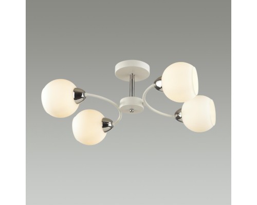 5647/4C COMFI LN23  белый, хром Люстра потолочная E27 4*60W 220V KODI