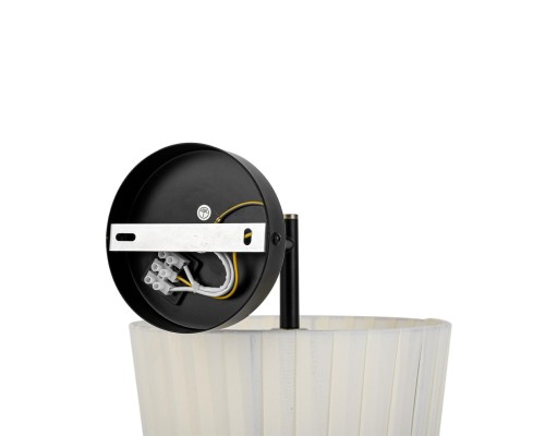 8302/1W MODERNI бронза/черный/бежевый, металл/текстиль Бра E27 1*60W 220V TUNE