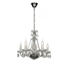 Люстра хрустальная Wertmark WE163.05.103 Bella хром, белый