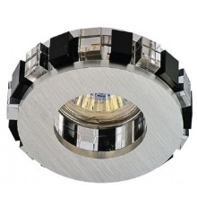 Встраиваемый светильник Светкомплект AG19 ALUM/BK+WH ф90мм MR16