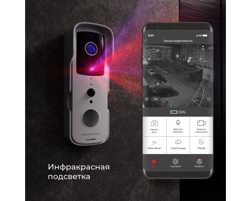 76105/00 видеозвонок Умный дом белый a059339