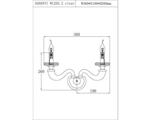 Lucia Tucci ASHANTI W1255.2 clear