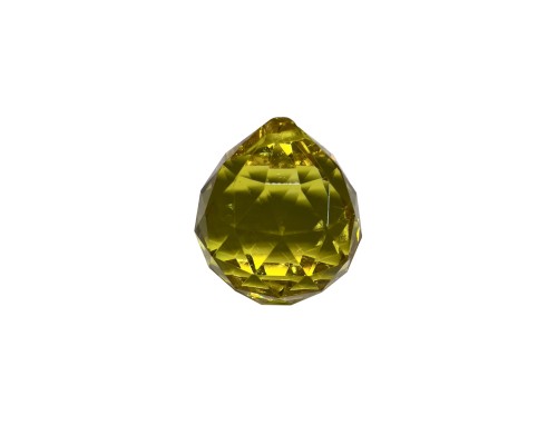 Хрусталь Шар 30мм YELLOW Elite