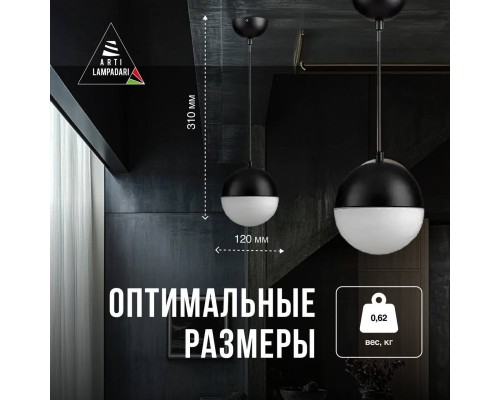 Светильник подвесной Lucia Tucci Violino E 1.3.P1 BW