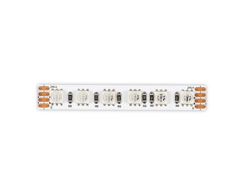 ST5004.017.20RGB Светодиодная лента  - -*16,8W  Lm Ra90 IP20 L5000xW10xH2 24В  (5 метров) Светодиодные ленты