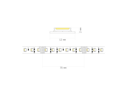 ST5005.418.20RGBW.1 Светодиодная лента 18Вт/м (сум.) 4000К 110Лм/м (для бел.) Ra90 IP20 L5000xW12 24 Светодиодные ленты