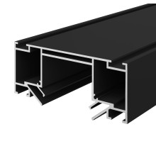 ST1047.439.02 Образец Профиль для монтажа SKYLINE 48 под натяжной потолок  ST-Luce Черный Длина 3000 SKYLINE 48+