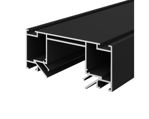 ST1047.439.02 Образец Профиль для монтажа SKYLINE 48 под натяжной потолок  ST-Luce Черный Длина 3000 SKYLINE 48+