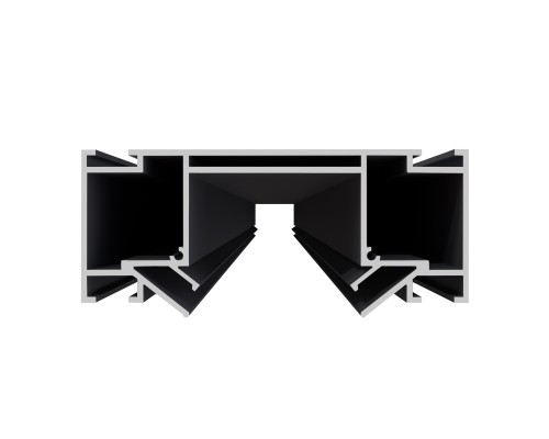 ST1047.439.02 Образец Профиль для монтажа SKYLINE 48 под натяжной потолок  ST-Luce Черный Длина 3000 SKYLINE 48+