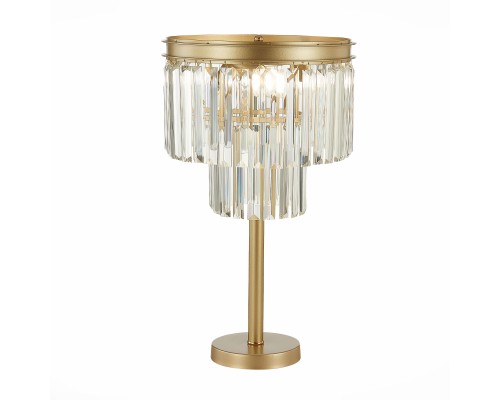 SL1624.204.03 Прикроватная лампа ST-Luce шампань/прозрачный E14 3*40W ERCOLANO