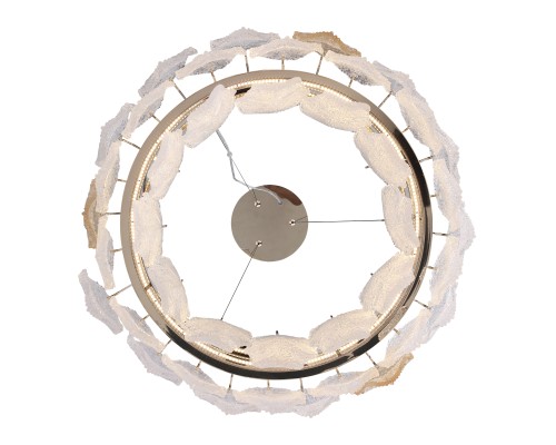 SL6135.213.01 Светильник подвесной ST-Luce золотистый/белый, янтарный LED 1*42W 3000K ЛАЙТА