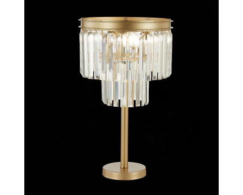 SL1624.204.03 Прикроватная лампа ST-Luce шампань/прозрачный E14 3*40W ERCOLANO