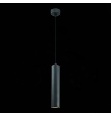 ST151.403.01 Светильник подвесной Черный GU10 1*50W  IP20 D54xH290 220V Без ламп Подвесные светильники