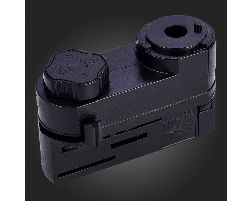 ST030.409.20 Адаптер питания для трехфазного шинопровода ST-Luce Черный TRACE