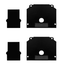 ST040.459.00 Торцевая заглушка (2 шт) для ST040.429.00 ST-Luce Черный/Белый SKYLINE 220