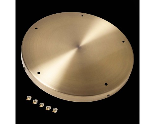 SL001.303.05 Потолочное крепление на 5 ламп (круглое) ST-Luce Бронза SL1