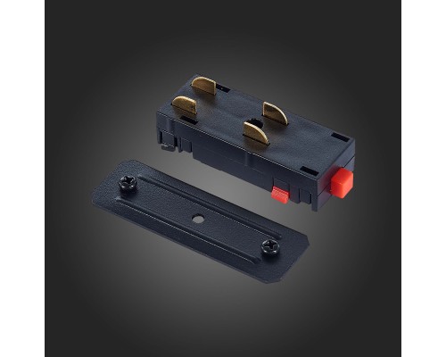 ST015.422.10H Коннектор прямой SKYLINE 220 ST-Luce Черный SKYLINE 220