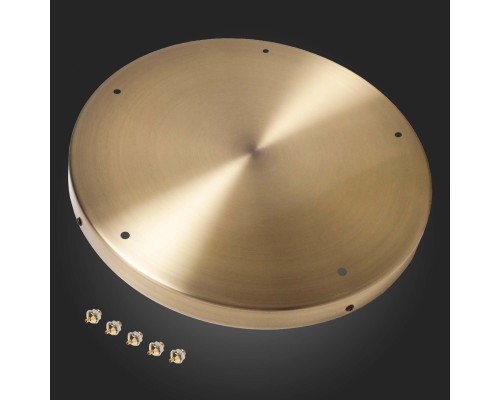 SL001.303.05 Потолочное крепление на 5 ламп (круглое) ST-Luce Бронза SL1