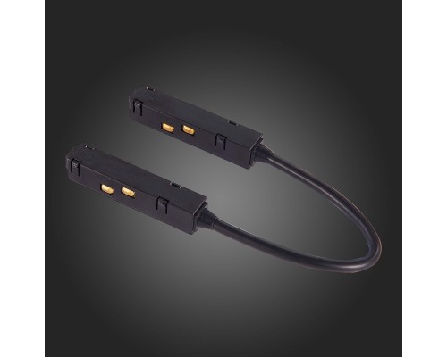 ST006.449.00.1 Коннектор питания угловой для магнитного шинопровода  ST-Luce Черный SKYLINE 48