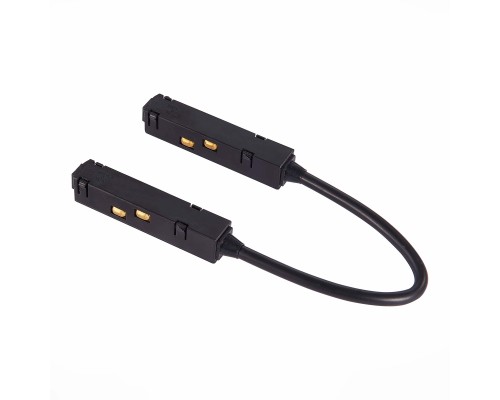 ST006.449.00.1 Коннектор питания угловой для магнитного шинопровода  ST-Luce Черный SKYLINE 48