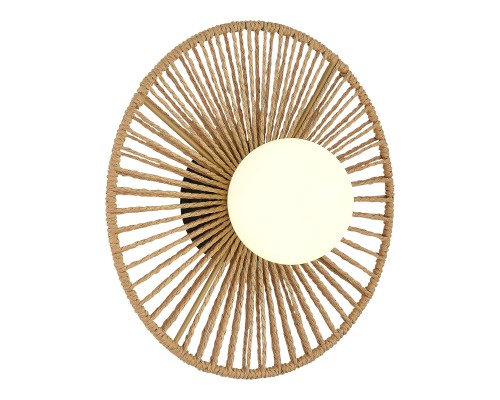 SLE6022-601-01 Светильник настенный бежевый/бежевый, белый G9 LED 1*5W LOOM