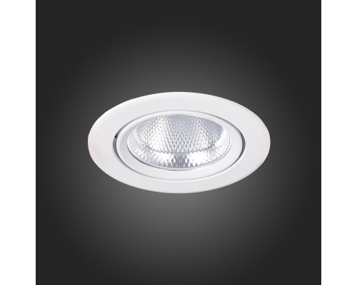 ST211.538.15.36 Св-к встр. Белый LED 1*15W 3000K 1 125Lm Ra80 36° IP20 D109xH65 220-240V Встраиваемые светильники