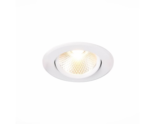 ST211.538.08.36 Св-к встр. Белый LED 1*8W 3000K 640Lm Ra80 36° IP20 D86xH50 220-240V Встраиваемые светильники