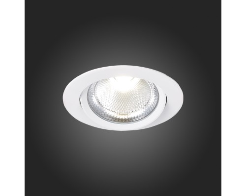 ST211.538.24.36 Св-к встр. Белый LED 1*24W 3000K 1 800Lm Ra80 36° IP20 D138xH88 220-240V Встраиваемые светильники