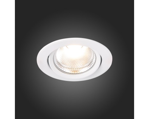 ST211.538.15.36 Св-к встр. Белый LED 1*15W 3000K 1 125Lm Ra80 36° IP20 D109xH65 220-240V Встраиваемые светильники