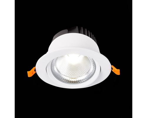 ST211.538.15.36 Св-к встр. Белый LED 1*15W 3000K 1 125Lm Ra80 36° IP20 D109xH65 220-240V Встраиваемые светильники