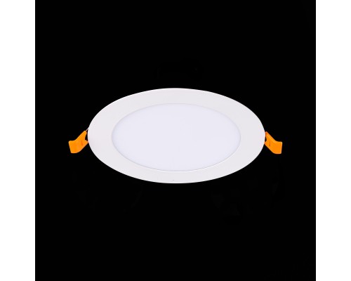 ST209.538.09 Св-к встр. Белый LED 1*9W 3000K 585Lm Ra80 110° IP20 D145xH8 90-265V Встраиваемые светильники