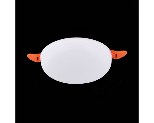 ST700.548.08 Св-к встр. Белый LED 1*8W 4000K 690Lm Ra80 180° IP44 D90xH20 85-265V Встраиваемые светильники