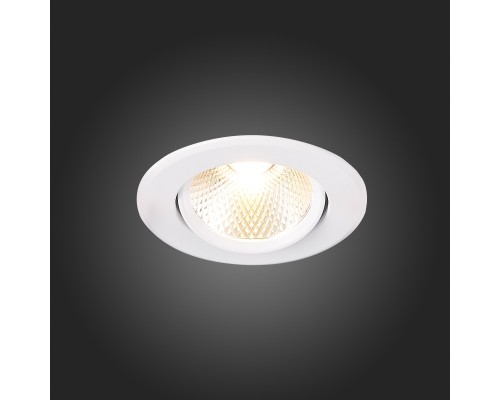 ST211.538.08.36 Св-к встр. Белый LED 1*8W 3000K 640Lm Ra80 36° IP20 D86xH50 220-240V Встраиваемые светильники