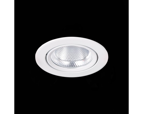 ST211.538.15.36 Св-к встр. Белый LED 1*15W 3000K 1 125Lm Ra80 36° IP20 D109xH65 220-240V Встраиваемые светильники